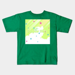 New Jeans Super Shy Green Ver. Kids T-Shirt